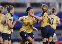 Fussball Frauen FIFA U 20  WM  2008   Viertelfinale  USA - England