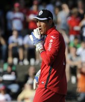 FUSSBALL 1. Bundesliga 2013/2014: Torwart Diego Alves (Valencia CF)