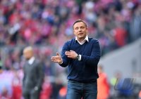 Fussball 1. Bundesliga Saison 15/16: FC Bayern Muenchen -  FC Schalke 04