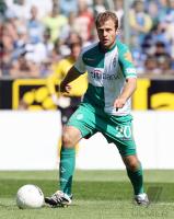 Fussball 1. Bundesliga: Werder, JENSEN Einzelaktion