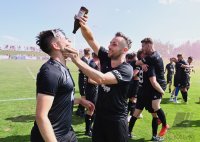Fussball Relegation zur Oberliga, Rueckspiel 21/22: FC Holzhausen - FC Denzlingen