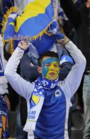Fussball International EM 2012-Qualifikation: Bosnien-Herzegowina Fan
