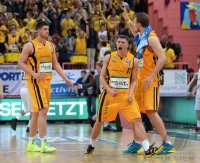 Basketball 1. Bundesliga  13/14  Walter Tigers Tuebingen - New Yorker Phantoms Braunschweig