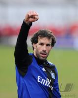 FUSSBALL  1. BUNDESLIGA  09/10    Ruud Van Nistelrooy  (Hamburger SV)