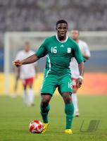 FUSSBALL  Olympia 2008   Halbfinale  Maenner   Nigeria - Belgien