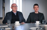 Buendnis 90 / Die Gruenen, Wahlkampf Landtagswahl Baden - Wuerttemberg, Verkehrsminister Winfried Hermann