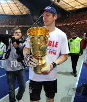 Fussball: DFB Pokal Finale: JUBEL Torwart Hans Joerg Butt (FCB)
