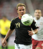 Fussball International EM 2012 - Testspiel :  Mario GOETZE (Deutschland)