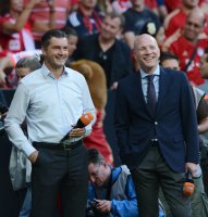 Fussball 1. Bundesliga, Supercup: FC Bayern Muenchen - Borussia Dortmund