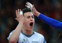 Volleyball  1. Bundesliga  14/15:  TV Rottenburg - VfB Friedrichshafen