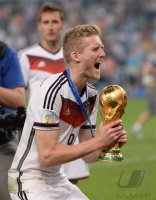 FUSSBALL WM 2014, FINALE: JUBEL Deutschland
