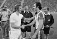 Fussball 1. Bundesliga Saison 1971/1972: FC Bayern Muenchen - Schalke 04