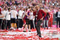 Fussball, 1. Bundesliga  Saison 13/14: JUBEL Trainer Pep Guardiola (FC Bayern Muenchen)