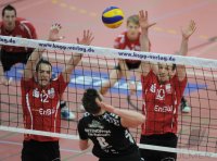Volleyball 1. Bundesliga   Saison 2010/2011 ENBW TV Rottenburg -  Netzhoppers KM / Bestensee