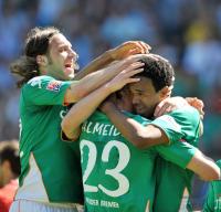 Fussball 1. Bundesliga: Bremen - Hannover