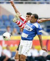 Fussball Testspiel: Duisburg - Eindhoven