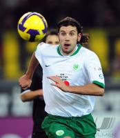 FUSSBALL 1. BUNDESLIGA: Wolfsburg, ZACCARDO Einzelaktion