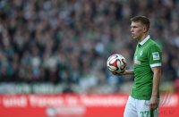 Fussball, 1. Bundesliga  Saison 2014/2015: Werder Bremen - Bayer 04 Leverkusen