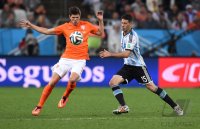 FUSSBALL WM 2014, HALBFINALE: Niederlande - Argentinien