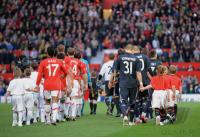 FUSSBALL  International CHL 09/10 : Manchester United - FC Bayern  Muenchen