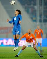 Fussball Nationalmannschaft :  Freundschaftsspiel , Italien - Niederlande