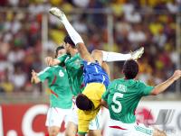 Fussball International 42. Copa America in VenezuelaBrasilien - Mexiko