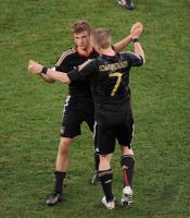 FUSSBALL WM 2010, VIERTELFINALE:  Argentinien - Deutschland