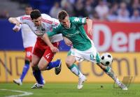 Fussball 1. Bundesliga: Hamburg - Bremen