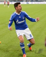 Fussball, 1. Bundesliga12/13: FC Schalke 04 - Hannover 96