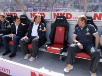 Fussball 1. Bundesliga  Saison  2012/2013: Trainerbank des SV Werder Bremen