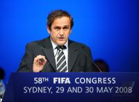Fussball 58. FIFA Kongress 2008  PLATINI
