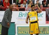 Basketball 1. Bundesliga Walter Tigers Tuebingen  - Bamberg