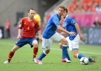 Fussball International Europameisterschaft 2012: Spanien - Italien