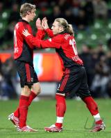 Fussball 1. Bundesliga: Leverkusen, KIESSLING und VORONIN
