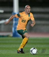 FUSSBALL INTERNATIONAL:  Mark BRESCIANO (Australien)