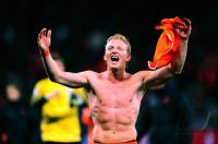 FUSSBALL WM 2010  HALBFINALE:  Uruguay - Niederlande