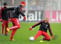 Fussball 1. Bundesliga: Training beim FC Bayern Muenchen