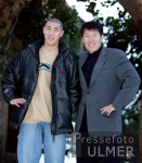 Fototermin Bum-Kun Cha und seinem Sohn Do-Ri Cha