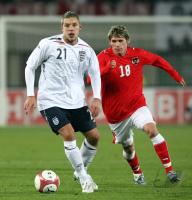 Fussball International  Testspiel Oesterreich - England