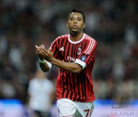 FUSSBALL SERIE A:  JUBEL Robinho (AC Mailand)