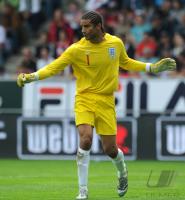 FUSSBALL INTERNATIONAL: David JAMES (England)
