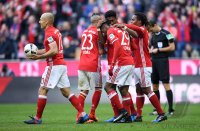 Fussball 1. Bundesliga Saison 2016/2017: FC Bayern Muenchen - Hamburger SV