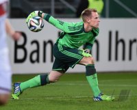 Fussball U 21 Laenderspiel: Torwart Marc-Andre ter Stegen (Deutschland)