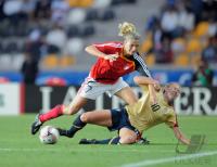 Fussball Frauen FIFA U 20  WM  2008   Halbfinale  USA - Deutschland