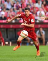 Fussball 1. Bundesliga Saison 15/16: FC Bayern Muenchen - FC Augsburg