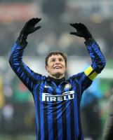 FUSSBALL International SERIE A 2011/2012:  JUBEL Javier Zanetti (Inter Mailand)