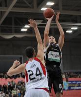 1. Basketball Bundesliga  09/10 Walter Tigers Tuebingen  -LTI Giessen 46ers
