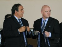 Fussball UEFA SUPER CUP 2011:  UEFA-Praesident Michel Platini