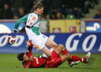 Fussball, 1. Bundesliga: Leverkusen - Bremen