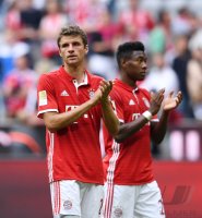 Fussball 1. Bundesliga Saison 16/17: FC Bayern Muenchen - 1. FC Koeln